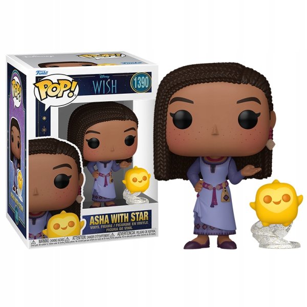 Disney - Wish - Asha with Star Pop! Vinyl Figure